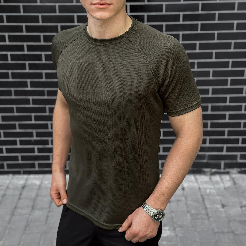 Футболка хакі кулмакс чоловіча Pobedov Ergo Київ - фото 2