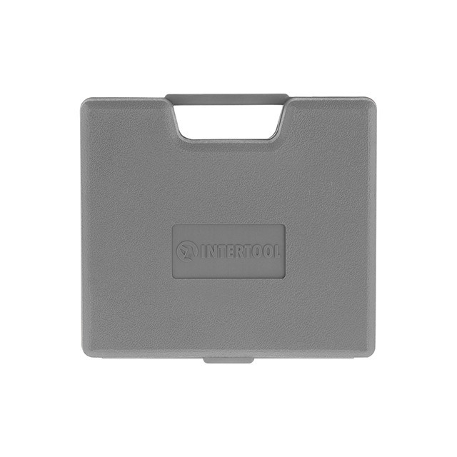 Шліфмашина пневматична міні, 1/4", до 6 атм, 25 000 об/хв, 115 л/хв, набір шліфувальних каменів 10 од., кейс INTERTOOL PT-1003 Київ - фото 7