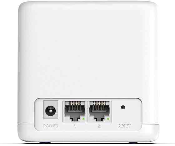 WiFi Mesh система Mercusys Halo H30G (2-pack) (AC1300, 2хGE WAN/LAN, Beamforming, MESH, 2-pack) white Харків