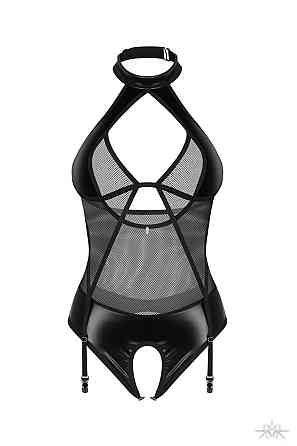 Боді Obsessive Dominna crotchless teddy S/M Sex Aura Київ