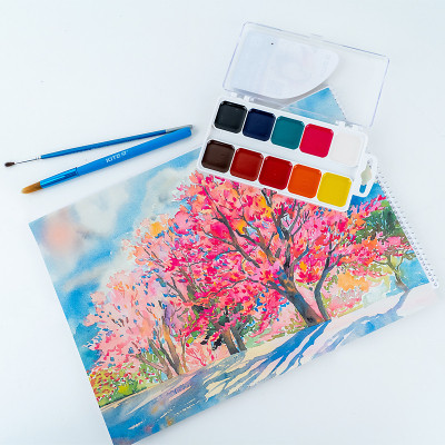 Акварельные краски Kite Classic, 10 цветов (K-060) Винница - изображение 3