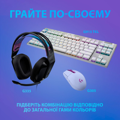 Наушники Logitech G335 Wired Gaming Black (981-000978) Винница - изображение 2