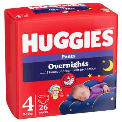 Подгузники Huggies Overnights Pants Трусики 4 9-14 кг 26 шт. (5029053581088) Винница