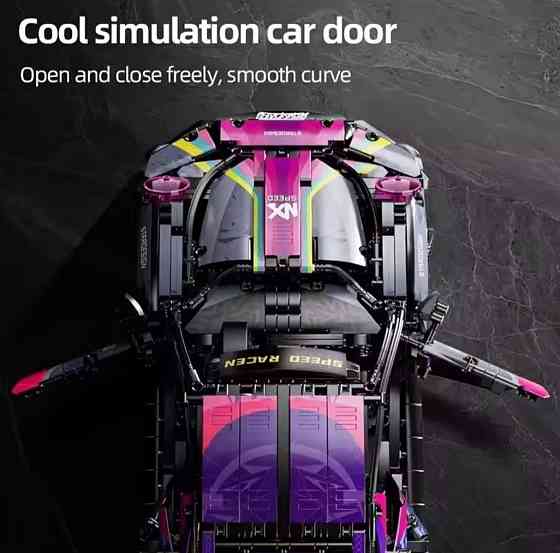 Конструктор Technic Porsche Cyberpunk Лего Технік Порш Кіберпанк 1611 Киев