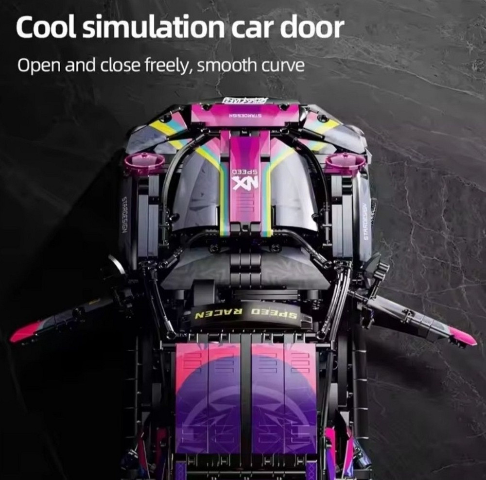 Конструктор Technic Porsche Cyberpunk Лего Технік Порш Кіберпанк 1611 Киев - изображение 6