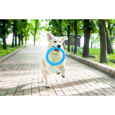 Іграшка для собак Collar PitchDog Кільце для апортування 17 см блакитне (62362) Вінниця - фото 7