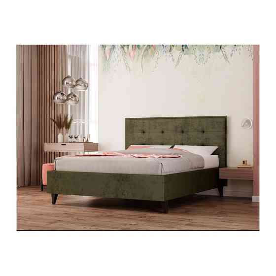 Кровать MonicaDesign Evita Olive VIP с дополнительной металлической цельносварной рамой 160x190 оливковый Киев