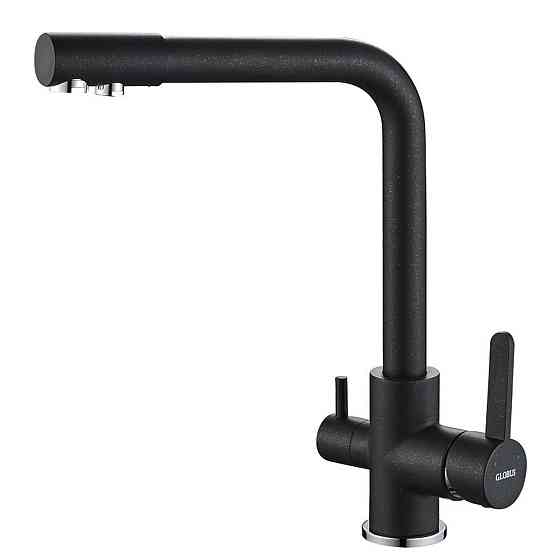 Змішувач для кухні під осмос Globus Lux LAZER GLLR-0444-1-ONIX Луцьк