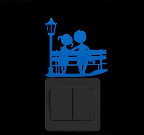 Люминесцентная наклейка - 10*10см Киев