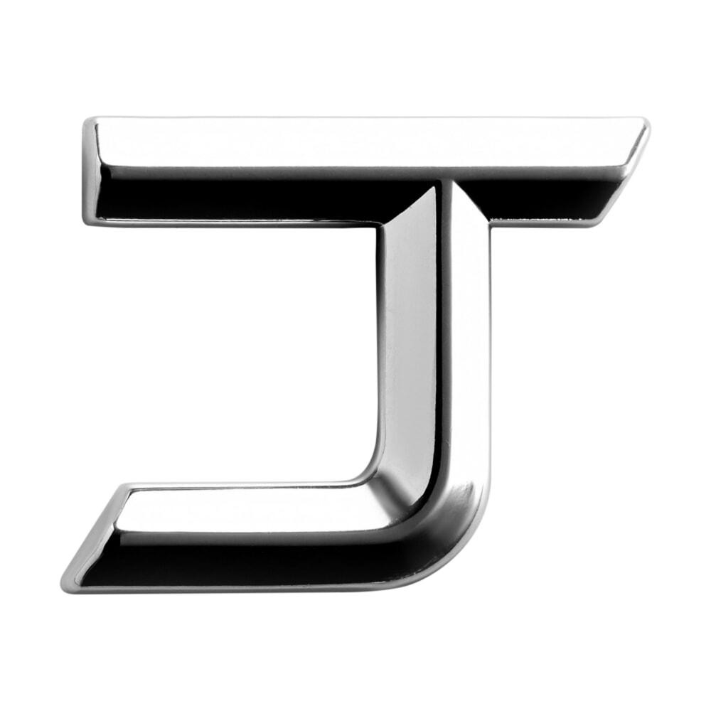 Наклейка 3 см (грань) Буква J Київ - фото 1