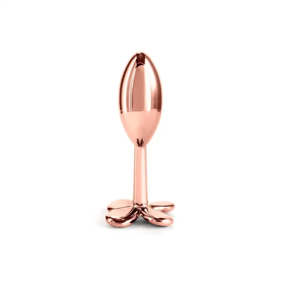 Анальна пробка NS Novelties Rear Assets - Clover - Rose Gold Львів