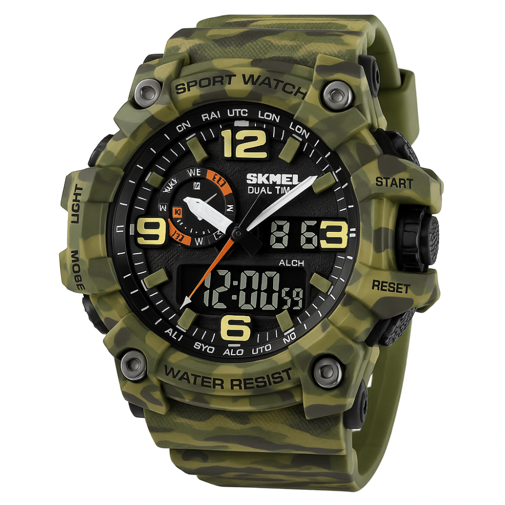 Протиударний годинник SKMEI, Годинник армійський оригінал Спеціальний для армії QN-96 Львів - фото 14