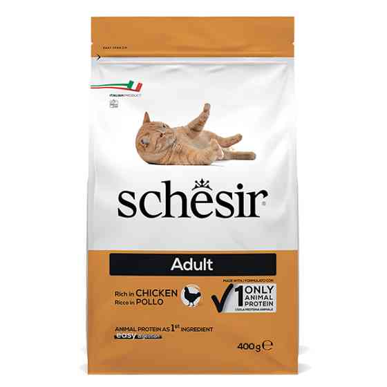 Schesir Cat Adult Chicken ШЕЗИР ВЗРОСЛЫЙ КУРИЦА сухой монопротеиновый корм для котов Киев