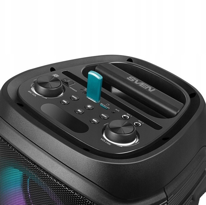 Акустична система Bluetooth Колонка з підсвічуванням переносна Sven (PS-800) Акумулятор 4400 мАг Нововолинськ - фото 6