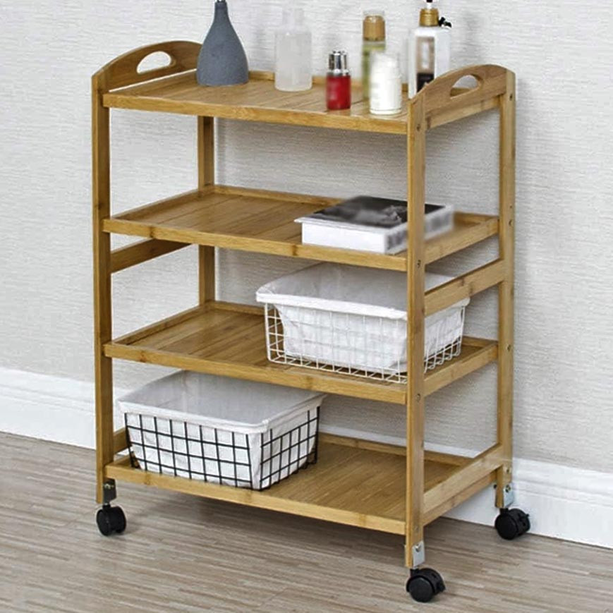 Етажерка для ванної на коліщатах "Екстиль" сієна Миколаїв - фото 1