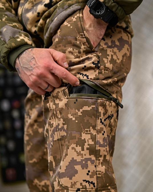 Зимовий тактичний костюм NEPTUN 5в1 піксель ПП8170 Одеса - фото 19