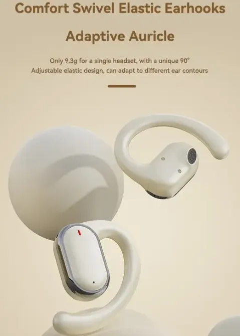 Беспроводные накладные наушники TWS X93 Wireless для спорта Белые Запорожье - изображение 3