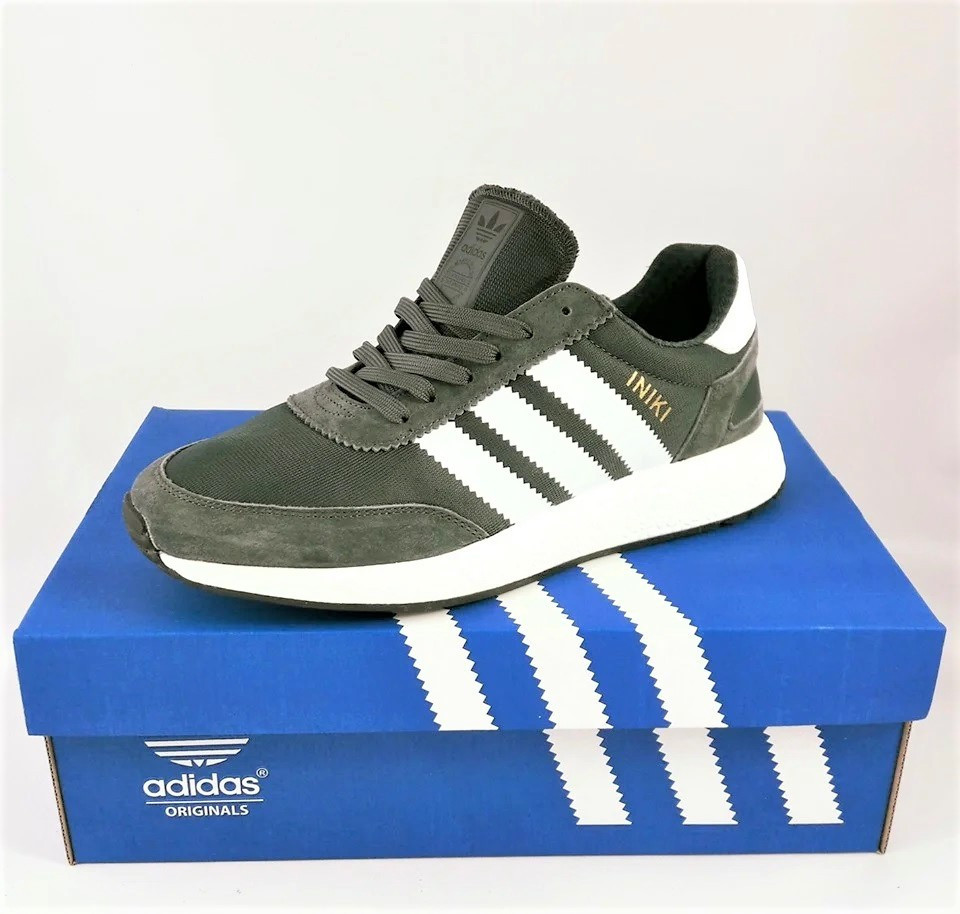 Малюнки Adidas Iniki Runner Boost Сері жіночі Адас (розміри: 38) Відео Огляд Дніпро - фото 8