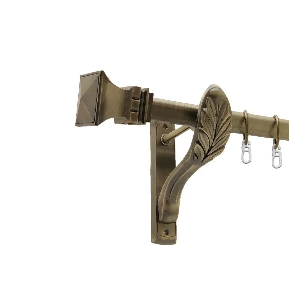 Карниз Orvit Емпорія металевий однорядний ретро Антик 25 мм 160 см (4224665) Львів - фото 1