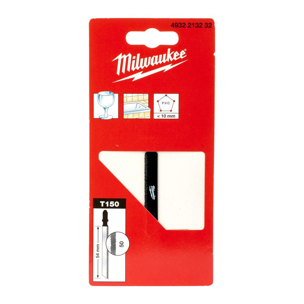 Полотно для лобзика T150 MILWAUKEE, 54 мм, зерно50, (чавун) Одеса - фото 1