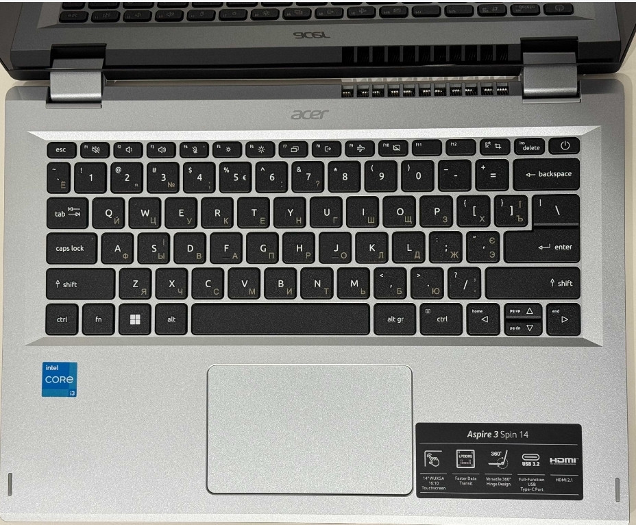 Intel Core i3 8 ядер 256GB SSD 14