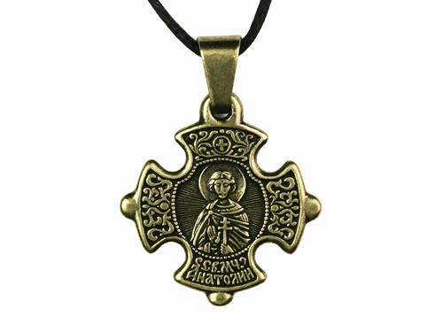 Настільна іконка кулон Анатолій Київ - фото 1