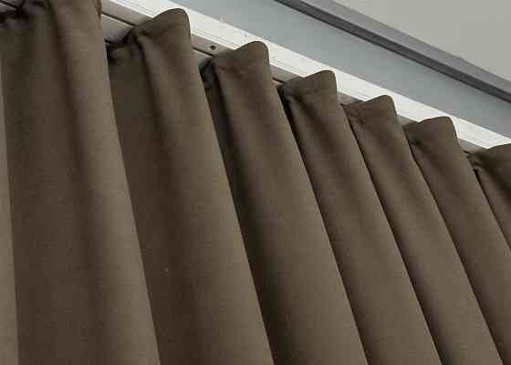 Шторна тканина мікровелюр Petek колір кавовий 1831ш Київ