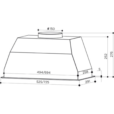 Витяжка кухонна Faber BI 52 SS 2LS (305.0588.062) Вінниця - фото 8