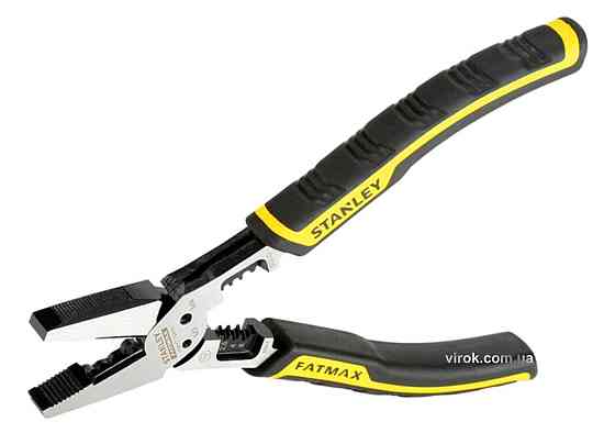 Плоскогубці комбіновані STANLEY "FatMax" : L= 200 мм. 6 в 1 Одеса
