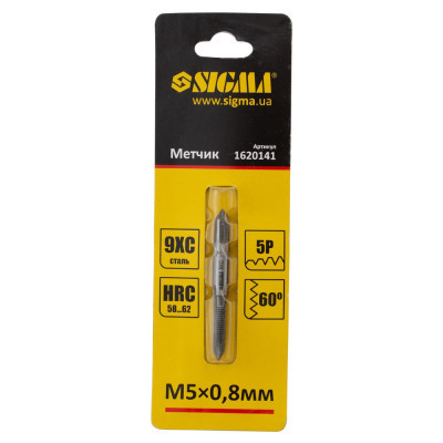 Метчик Sigma М5x0.8мм (1620141) Винница - изображение 2