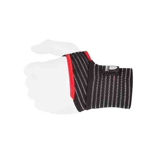 Кистьові бинти Power System PS-6000 Elastic Wrist Support Black/Red (пара) Каменское