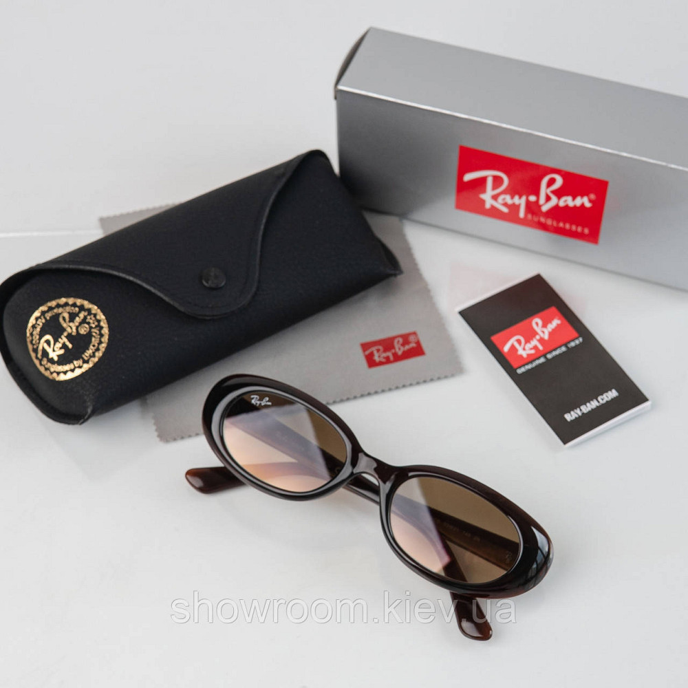 Жіночі сонцезахисні окуляри Ray Ban 4441 (6709) Lux Київ - фото 4
