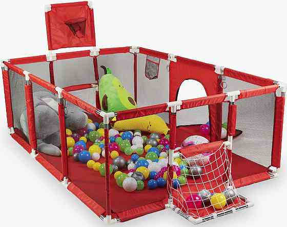 Дитячий манеж червоний 180×120см Diego Київ