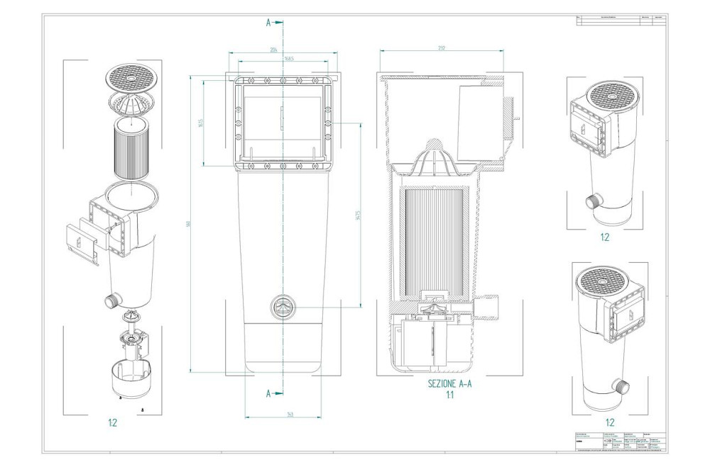 Бассейн каркасный Azuro круглый 360A 3.6 х 0.9 м (9 м3) с лестницей и фильтром Киев - изображение 7