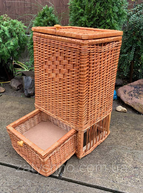 Ящик с шухлядой плетеный из лозы Киев - изображение 3