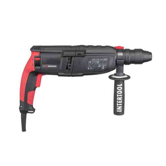 Перфоратор INTERTOOL WT‑017,1,0 кВт, 3,2 Дж, 0-1300 об/хв, 0-5100 уд/хв - ударний, надійний, зручний Львів