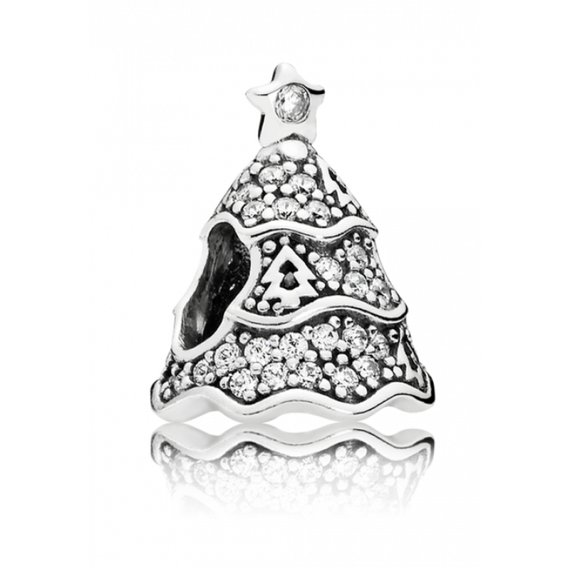 Серебряный шарм Пандора  