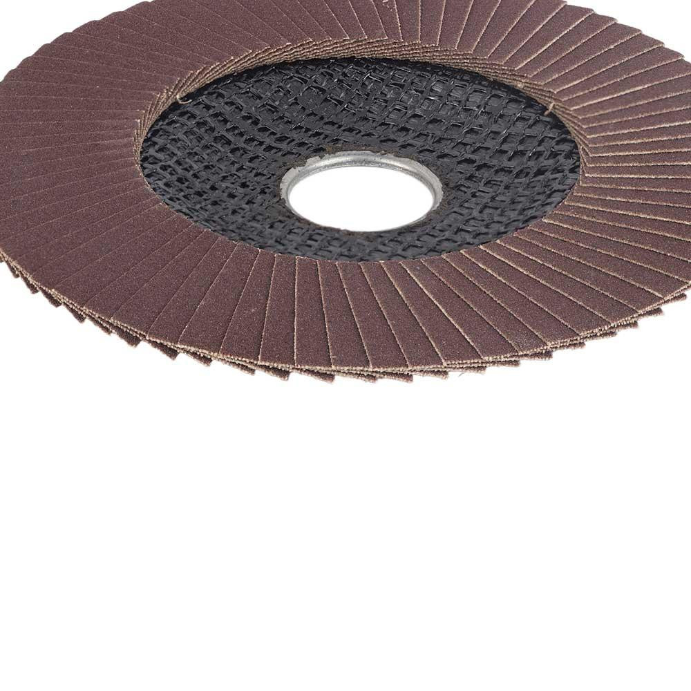 Круг лепестковый торцевой Т27 (прямой) Ø125мм P220 SIGMA (9172171) Ровно - изображение 6