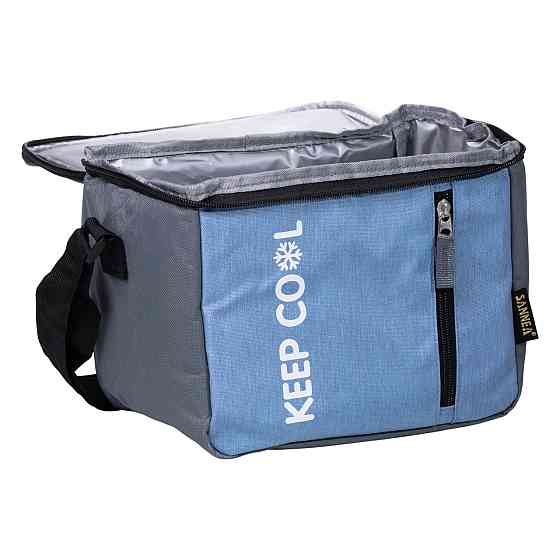 Термосумка холодильник 8 (л) для їжі, напоїв, пива холодильна сумка для риболовлі та пікніка Блакитний HP-14-16 Київ