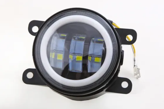 Фара противотуманная диодная  90мм (3.5) +DRL Cyclone 3 LED 1860 15W/5000K Винница