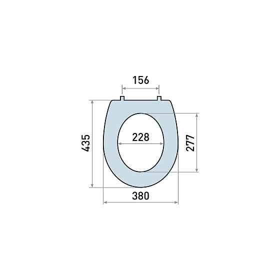 Oval S C5 сиденье для унитаза Киев