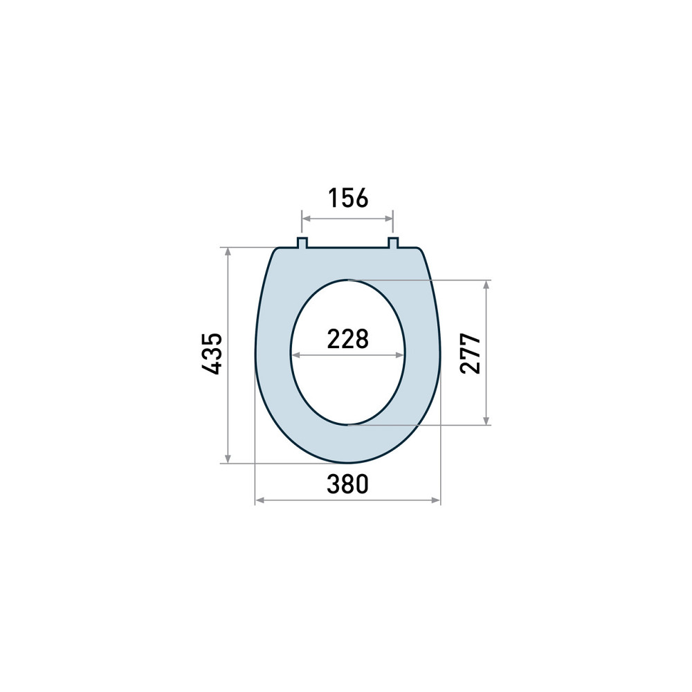 Oval S C5 сиденье для унитаза Киев - изображение 3