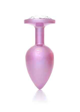 Анальна пробка - Jewellery Pearl Pink Plug Clear L Sex Aura Київ