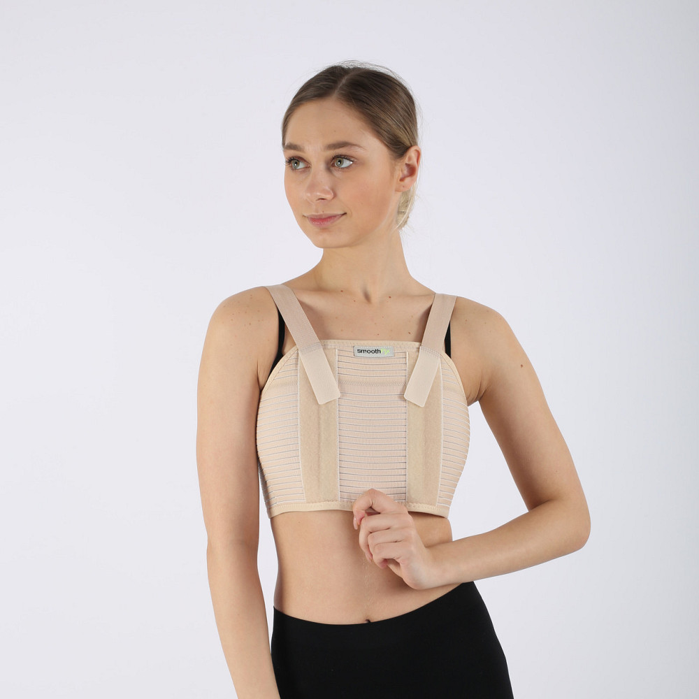 Корсет м'який підтримуючий для грудної клітки STD2017 післяопераційний та відновлюючий Кам'янець-Подільський - фото 7