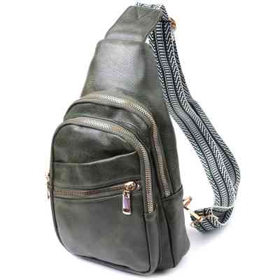 Сумка Vintage Из экокожи Зеленая (22756) Винница