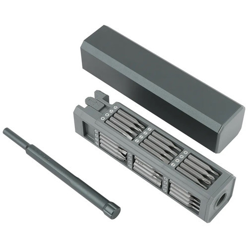 Отвёртка прецизионная с 42 битами, лопаткой и пинцетом, набор в компактном кейсе Киев - изображение 2