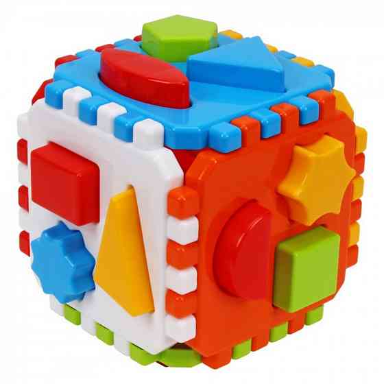 Дитячий розвиваючий кубик "Розумний малюк 1+1" 1899TXK Вінниця