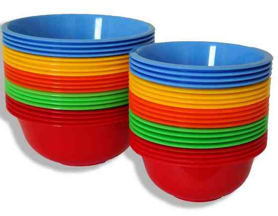 Миска-салатница пластик 3,5л (цвета в ассортименте) Харьков