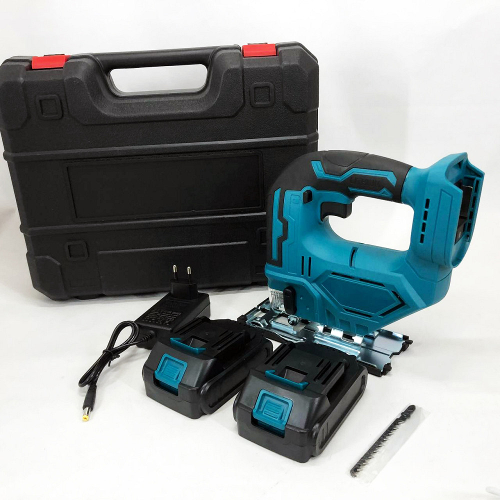 Аккумуляторный бесщеточный лобзик 24V с 2 АКБ в пластиковом кейсе с регулировкой скорости и угла наклона FE-71 Ивано-Франковск - изображение 10