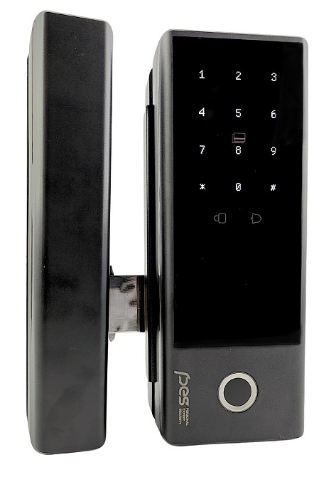 PES Glass биометрический смарт-замок на стеклянную дверь Киев - изображение 6